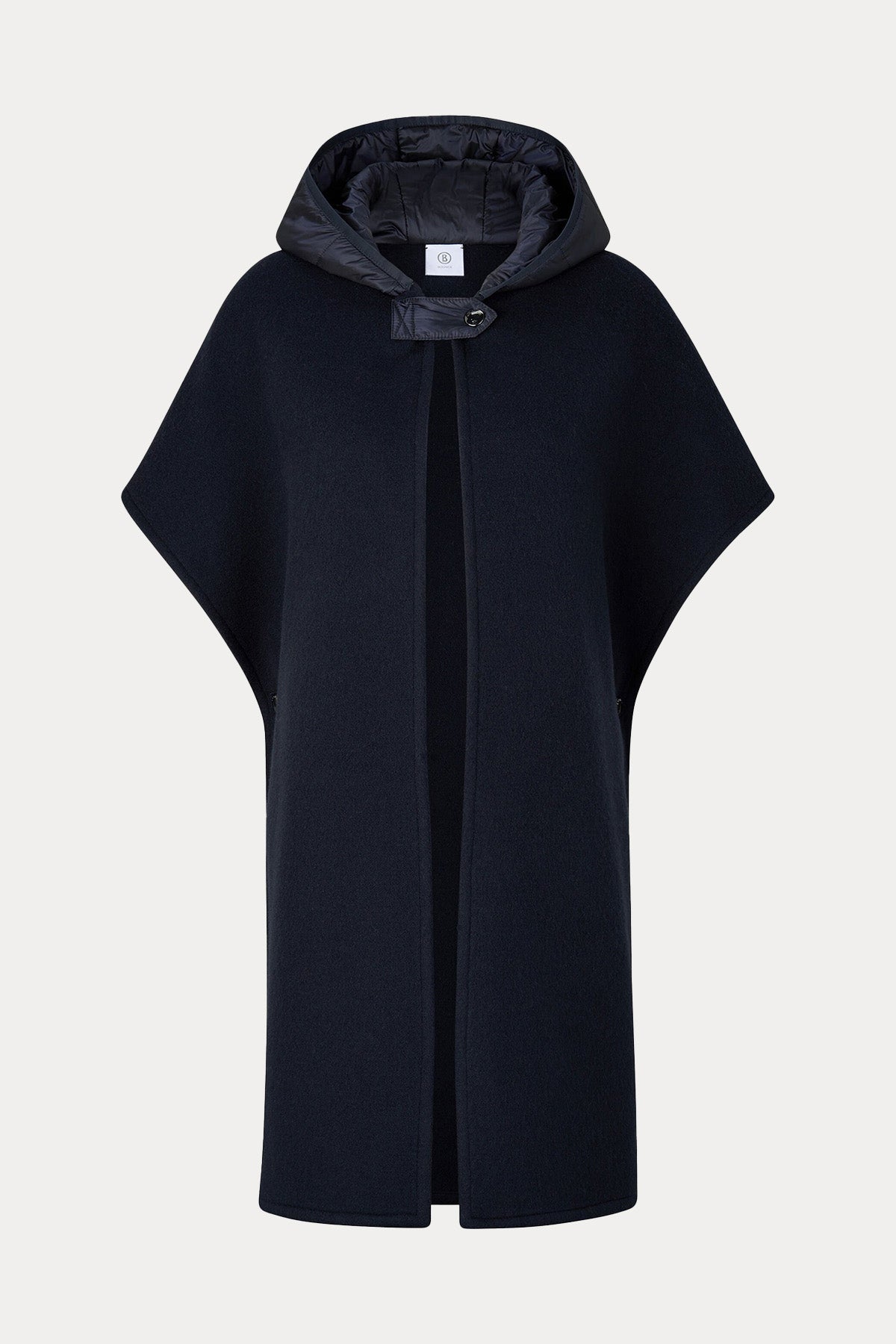 Bogner Kapüşonlu Triko Panço-Libas Trendy Fashion Store