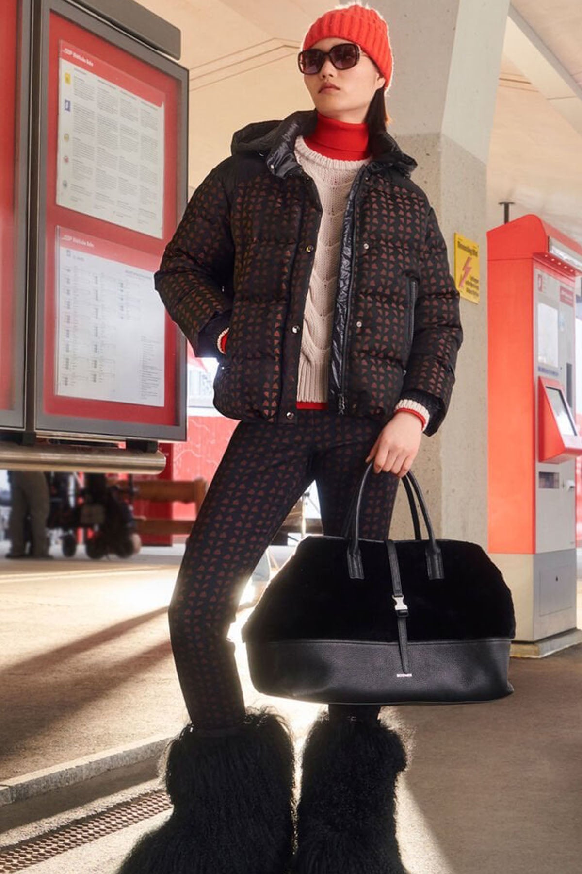 Bogner Eve Kapüşonlu Puffer Mont-Libas Trendy Fashion Store