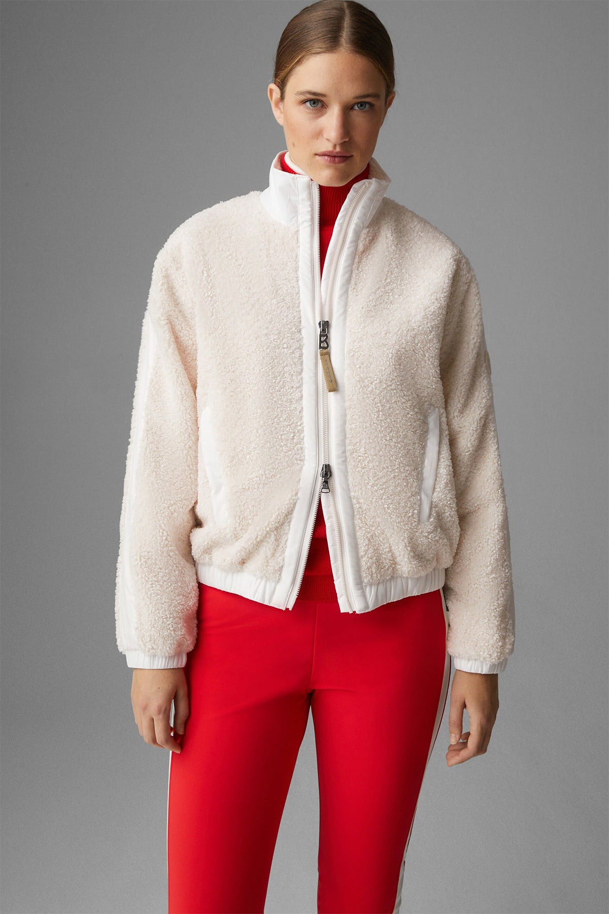 Bogner Emylia Dik Yaka Polar Ceket-Libas Trendy Fashion Store