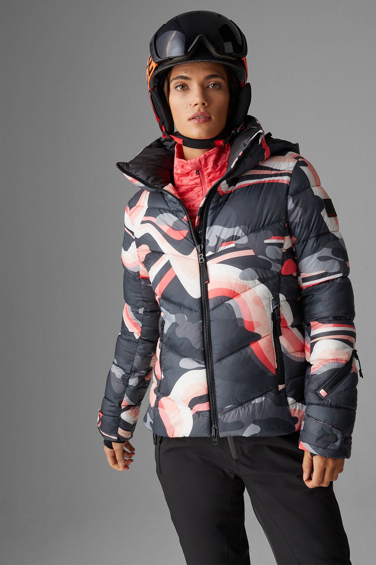 Bogner Saelly Fire Ice Kapüşonlu Kayak Montu-Libas Trendy Fashion Store