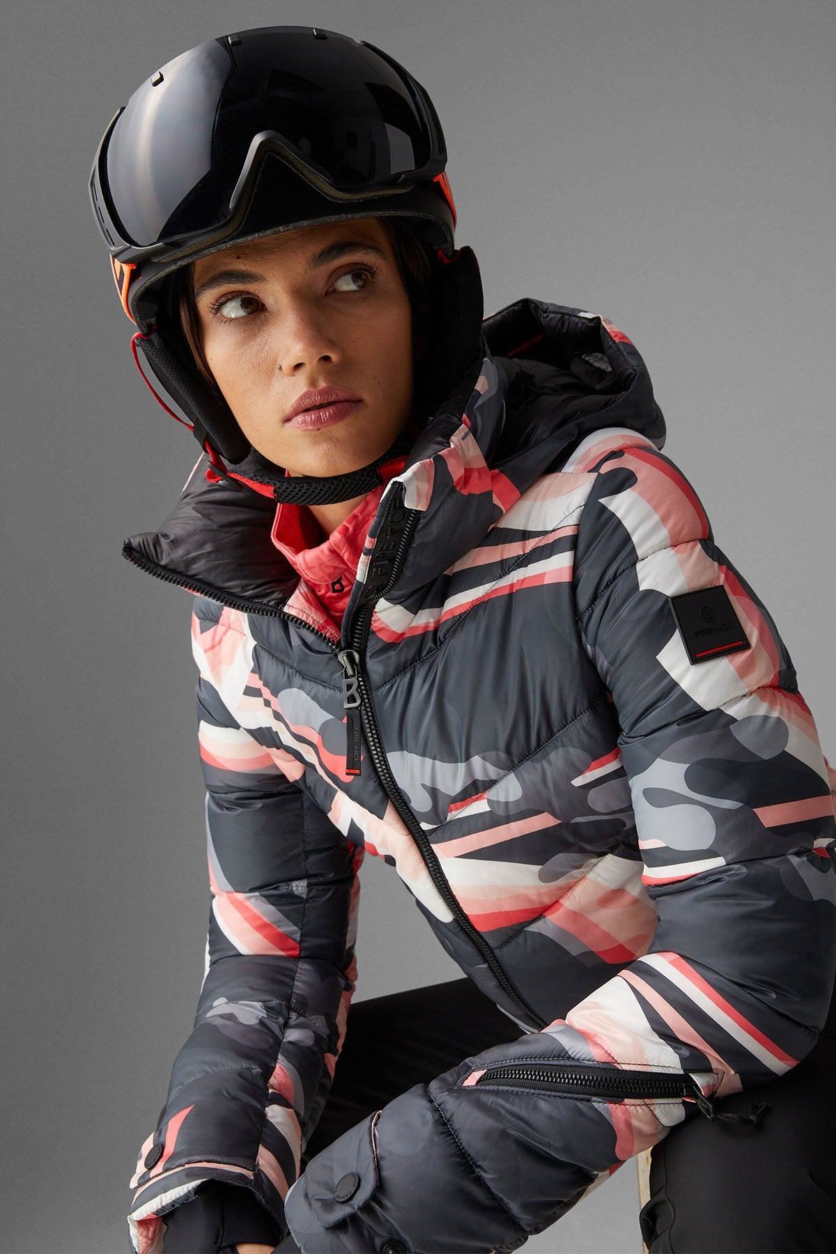 Bogner Saelly Fire Ice Kapüşonlu Kayak Montu-Libas Trendy Fashion Store