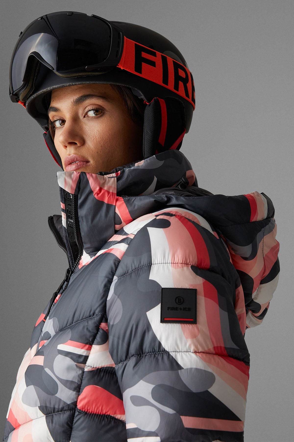 Bogner Saelly Fire Ice Kapüşonlu Kayak Montu-Libas Trendy Fashion Store