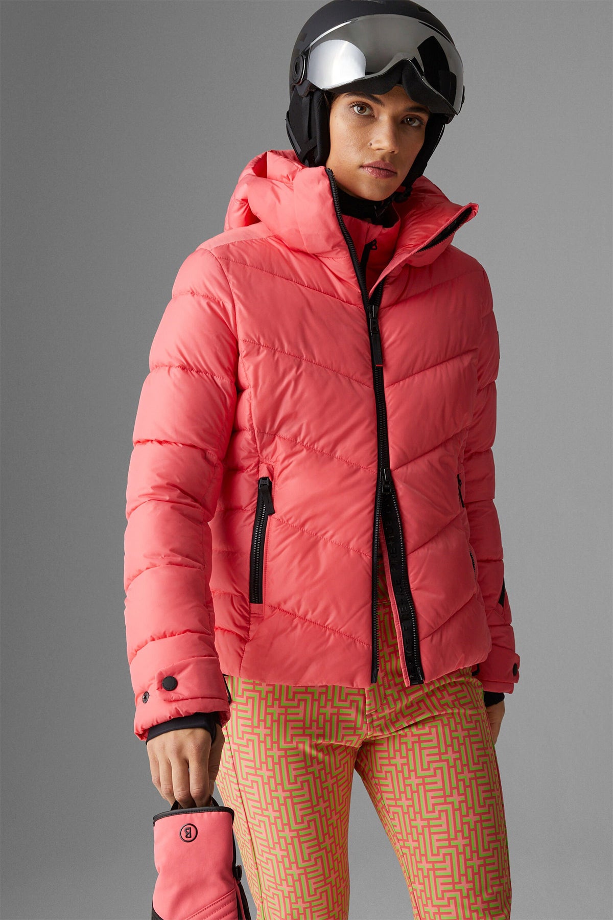 Bogner Saelly Fire Ice Kapüşonlu Kayak Montu-Libas Trendy Fashion Store