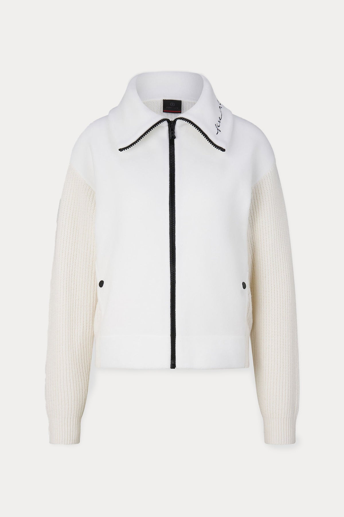 Bogner Britt Fire Ice Polarlı Örgü Triko Ceket-Libas Trendy Fashion Store