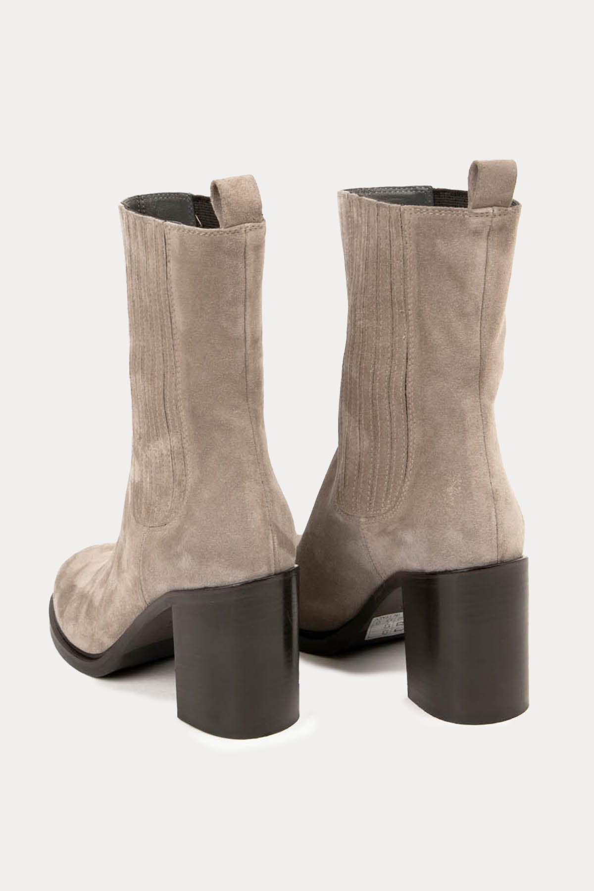 Fruit Elastik Bantlı Süet Topuklu Bot