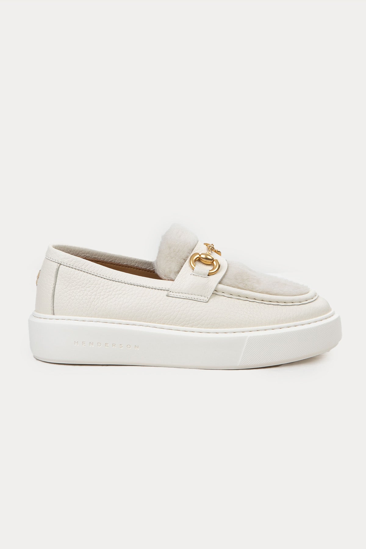 Henderson Livia Kürklü Deri Loafer Ayakkabı-Libas Trendy Fashion Store