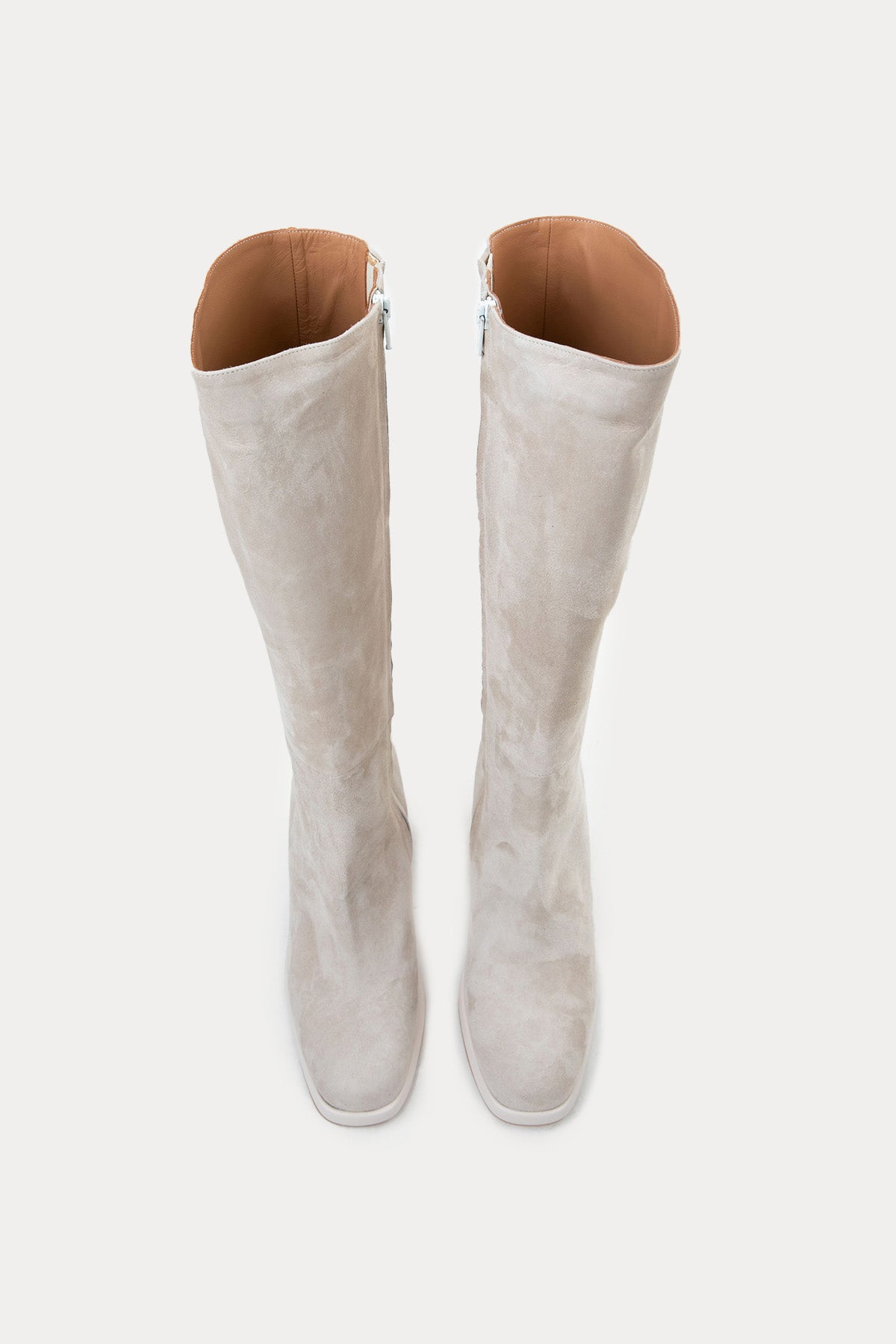 Albano Küt Burunlu Süet Çizme-Libas Trendy Fashion Store