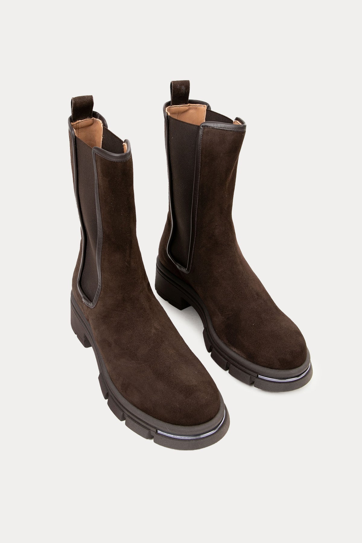 Albano Lastik Bantlı Süet Bot-Libas Trendy Fashion Store