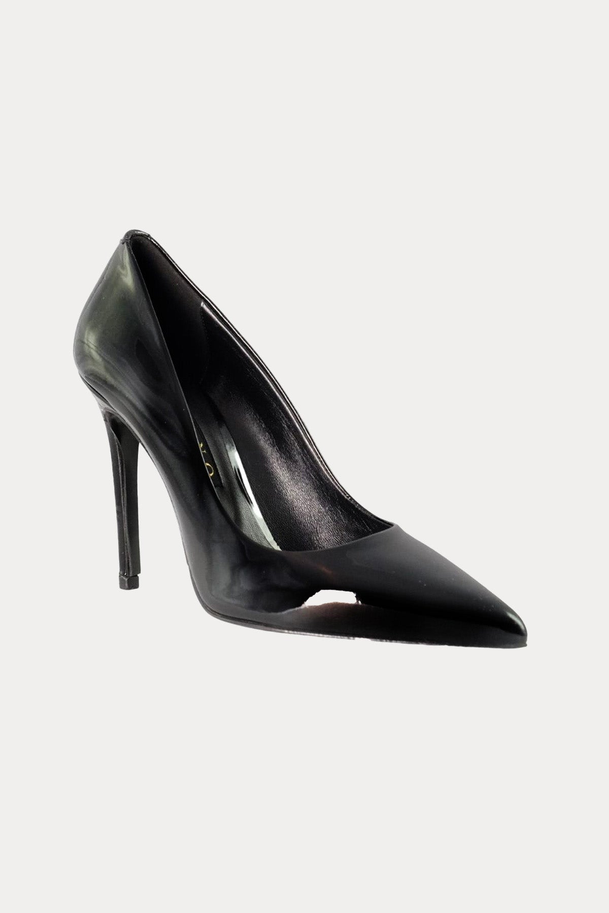 Albano Sivri Burunlu Rugan Deri Stiletto Ayakkabı-Libas Trendy Fashion Store