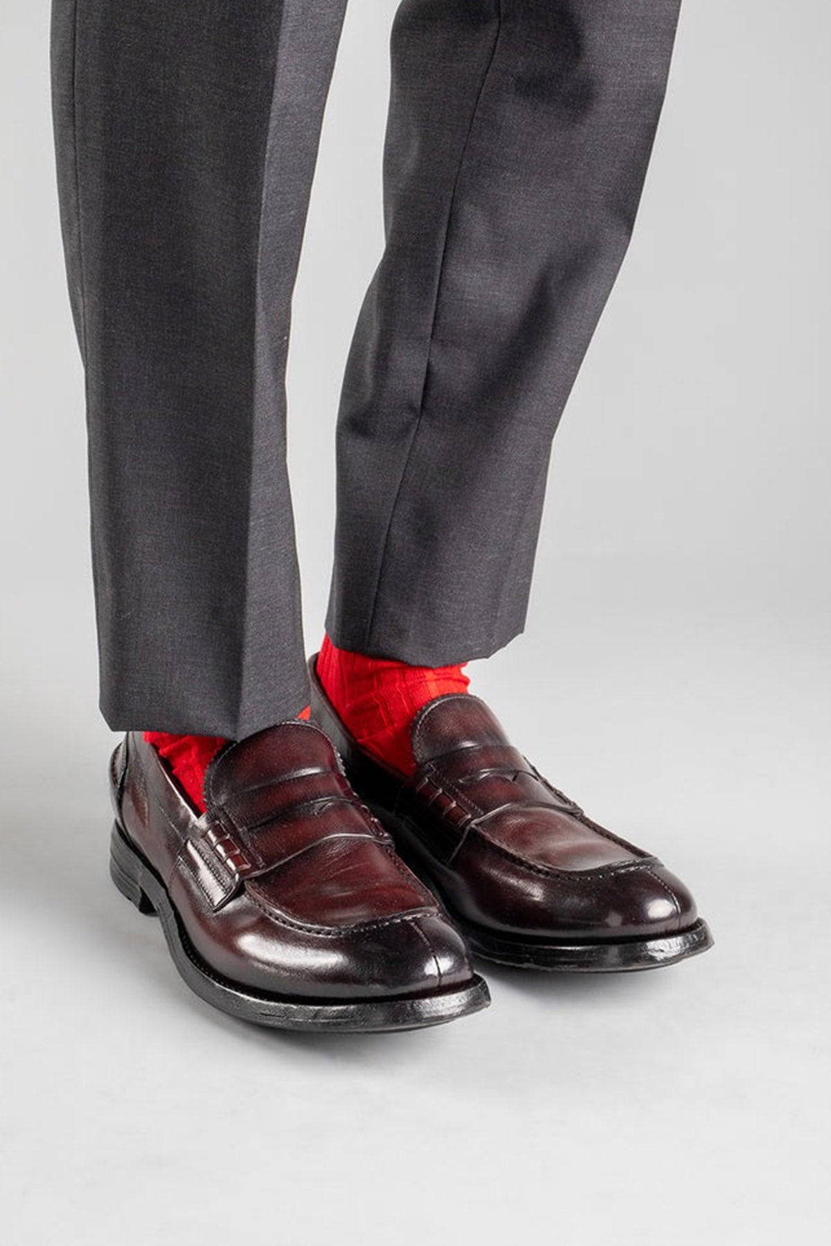 Officine Creative Balance Deri Loafer Ayakkabı