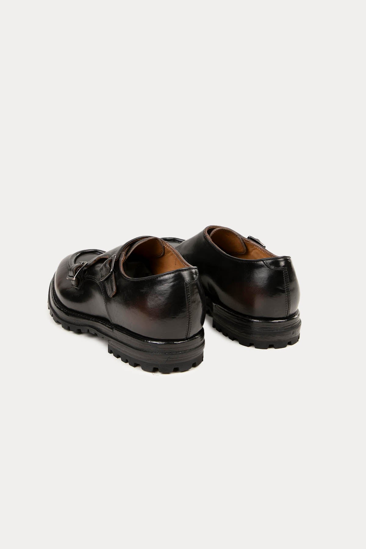 Officine Creative Vail Çift Tokalı Deri Loafer Ayakkabı-Libas Trendy Fashion Store