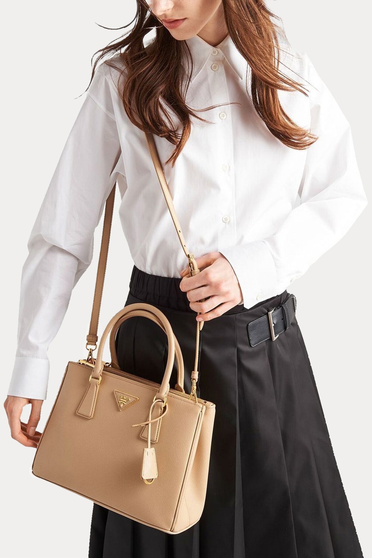 Prada Galleria Saffiano Deri Çanta-Libas Trendy Fashion Store