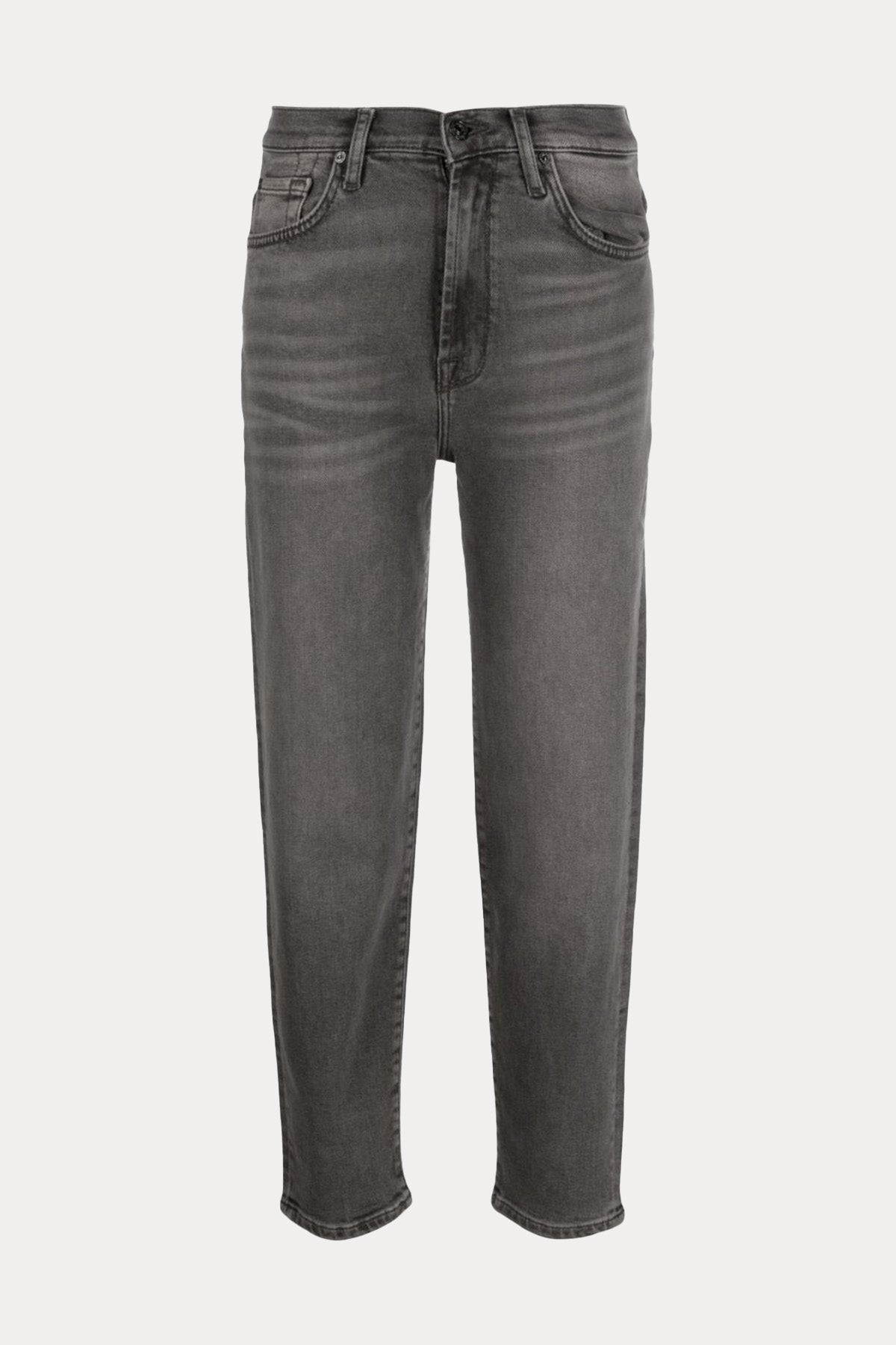 7 For All Mankind Malia Yüksek Bel Straight Fit Jeans-Libas Trendy Fashion Store