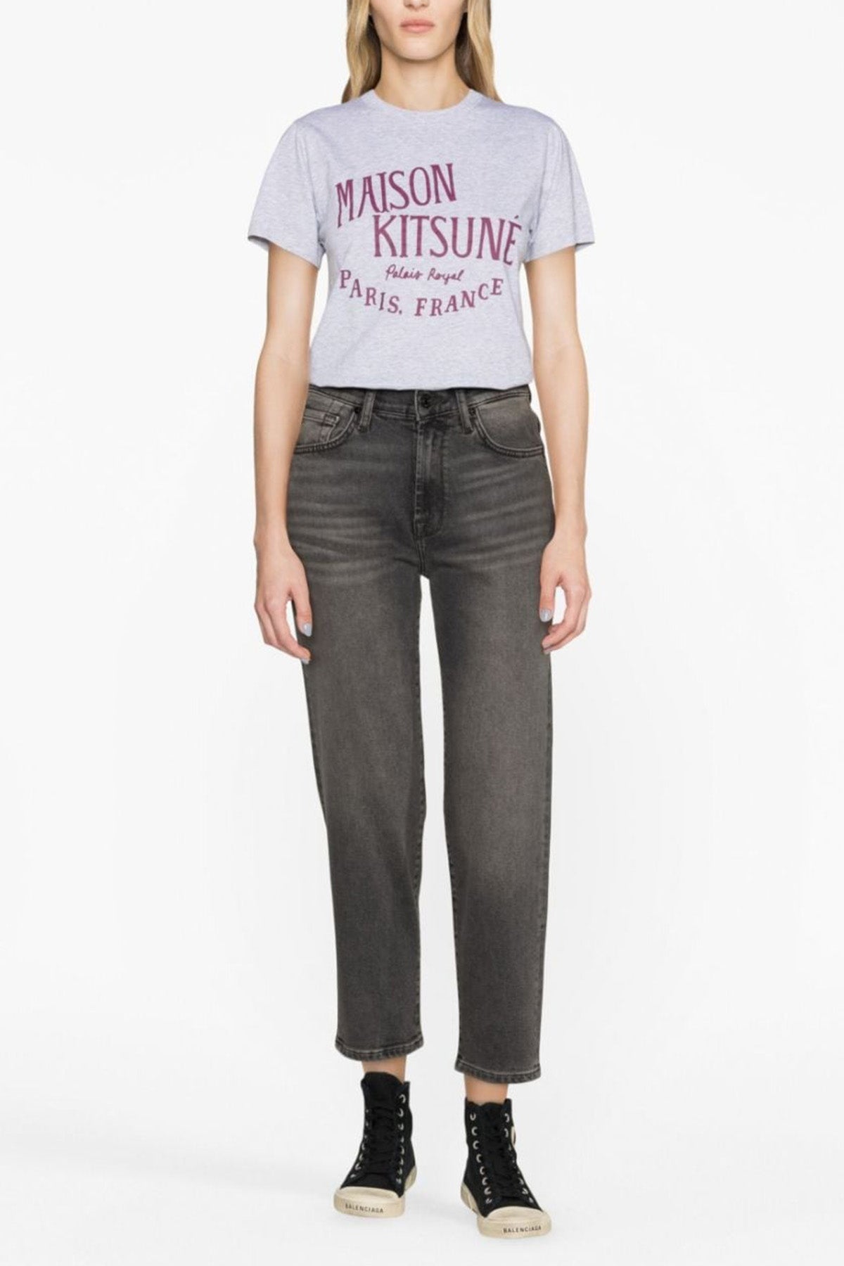 7 For All Mankind Malia Yüksek Bel Straight Fit Jeans-Libas Trendy Fashion Store