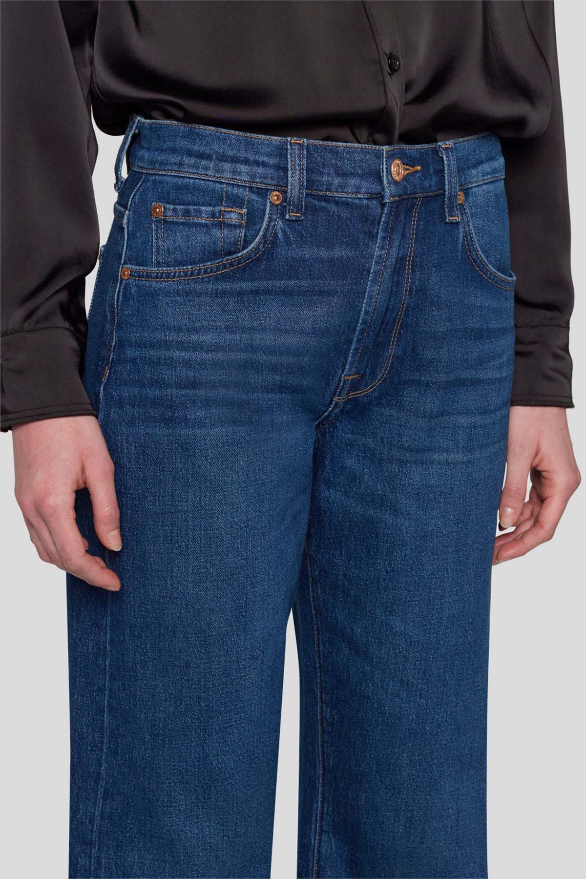 7 For All Mankind Tess Trouser Yüksek Bel Jeans-Libas Trendy Fashion Store