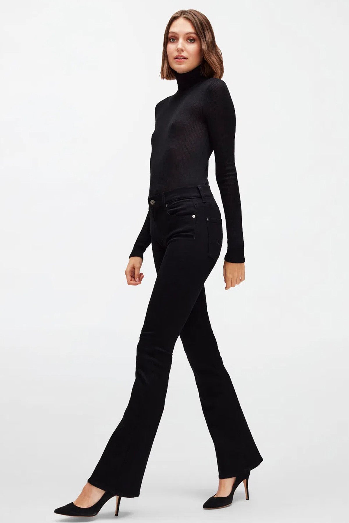 7 For All Mankind Bootcut Streç Slim Fit Jeans-Libas Trendy Fashion Store