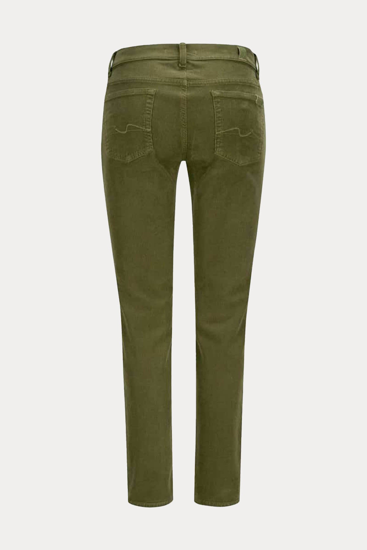 7 For All Mankind Roxanne Slim Fit Fitilli Kadife Pantolon