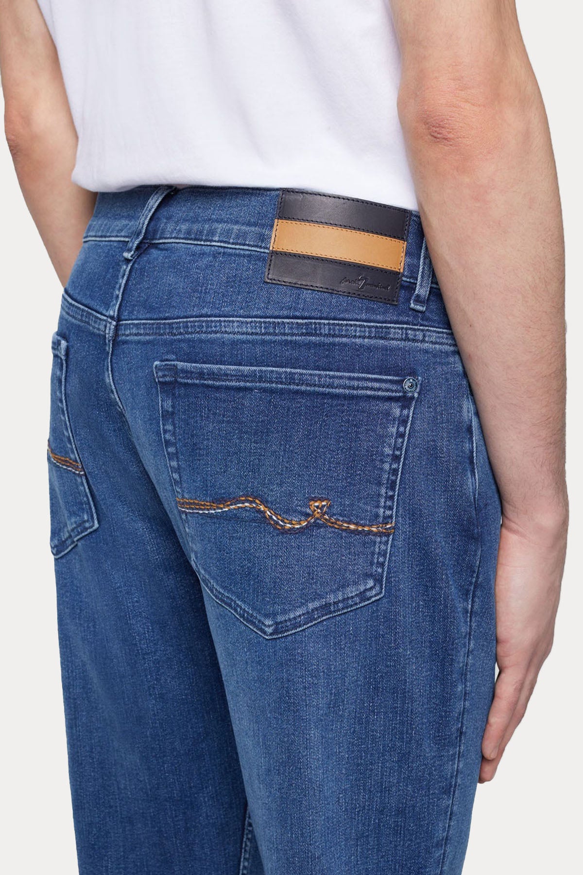 7 For All Mankind Paxtyn Skinny Fit Streç Jeans-Libas Trendy Fashion Store