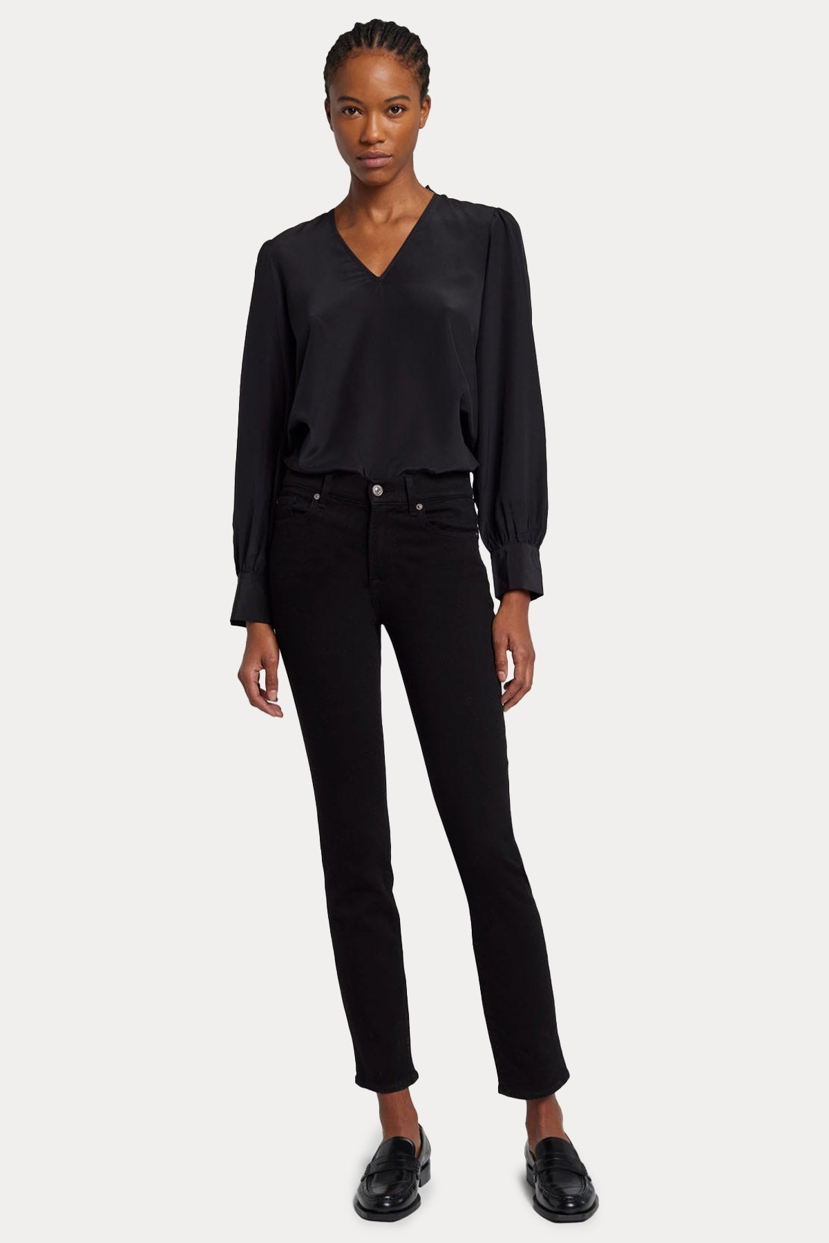 7 For All Mankind Roxanne Slim Fit Streç Jeans-Libas Trendy Fashion Store