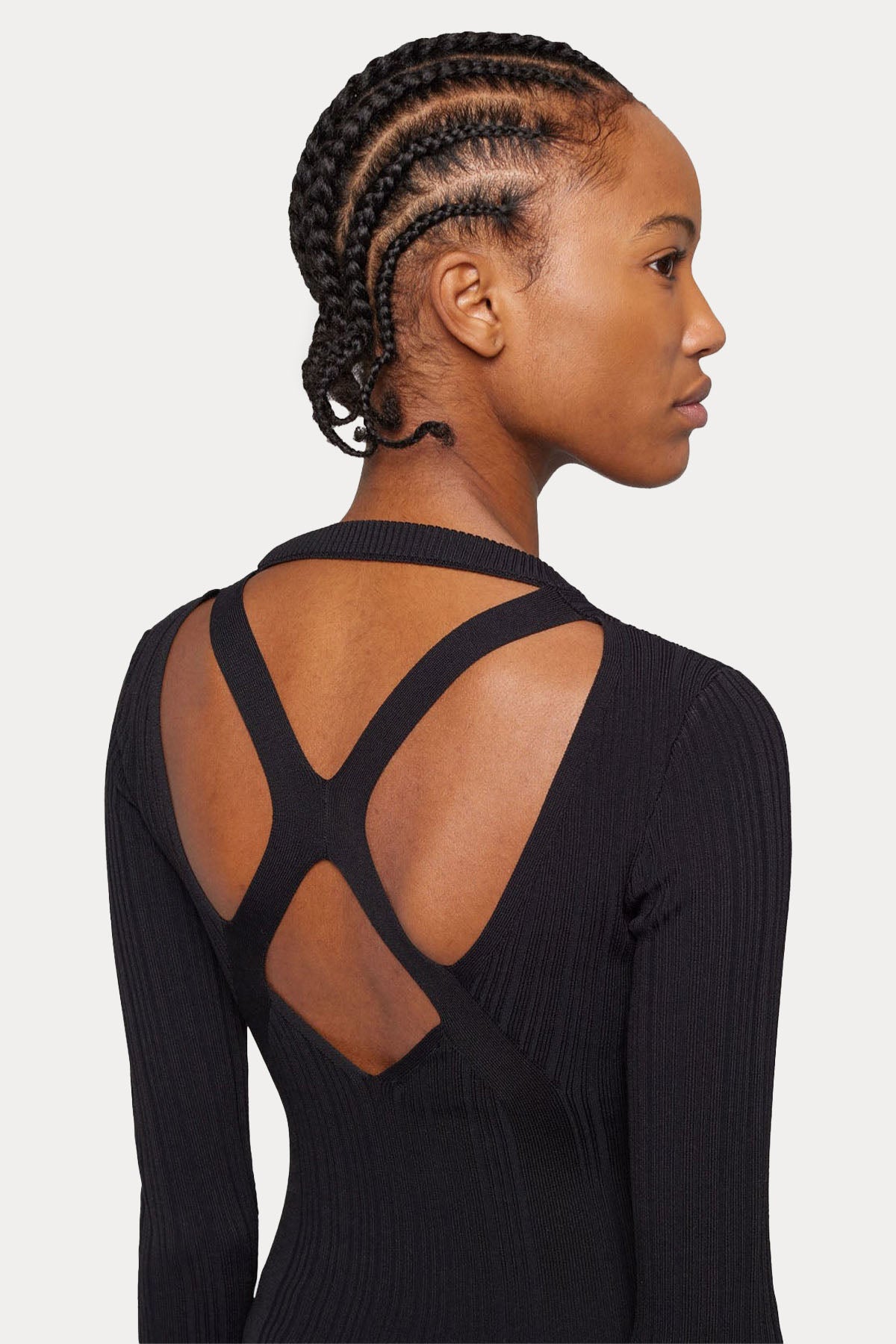 7 For All Mankind Yuvarlak Yaka İnce Örgü Triko-Libas Trendy Fashion Store