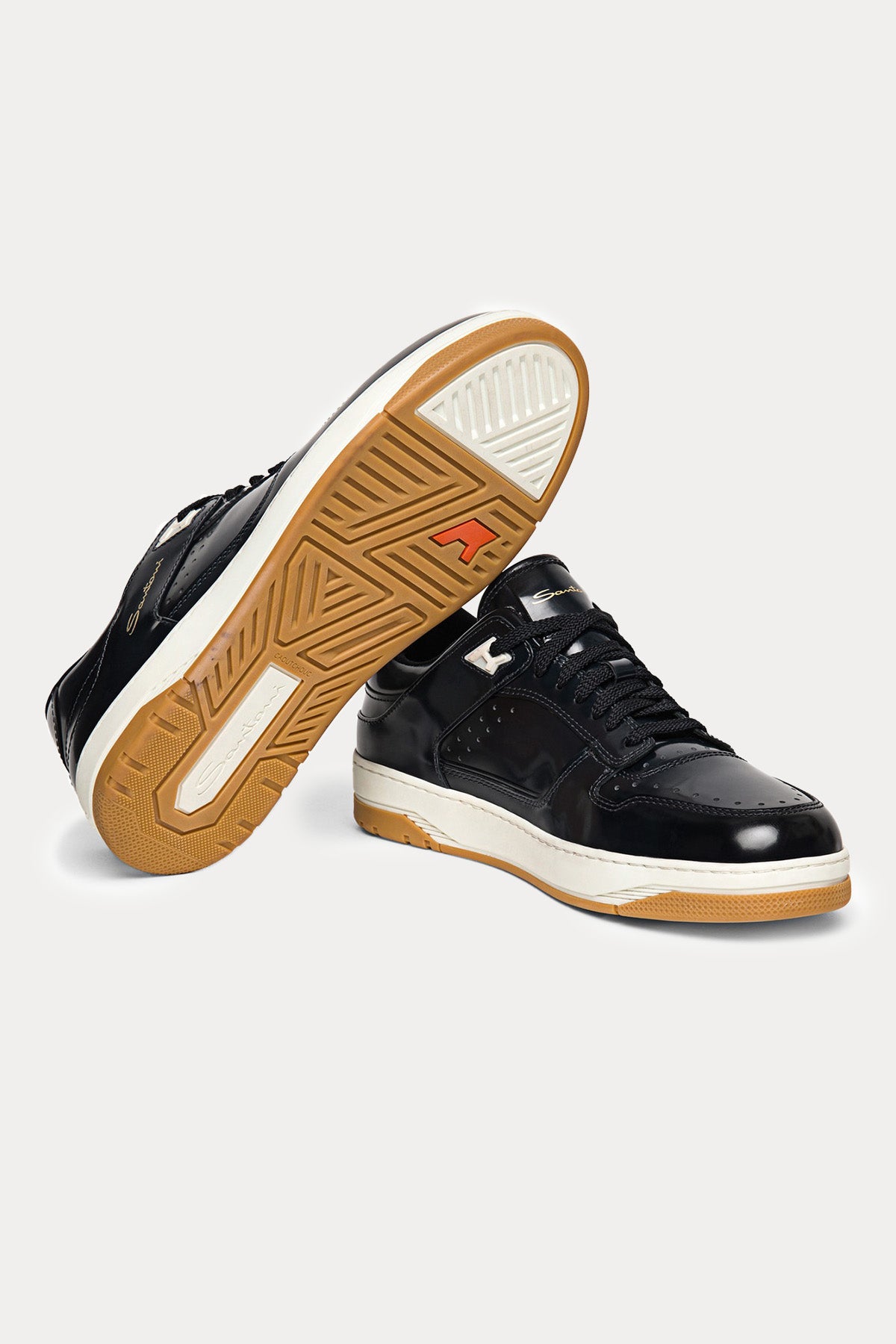 Santoni Deri Sneaker Ayakkabı-Libas Trendy Fashion Store