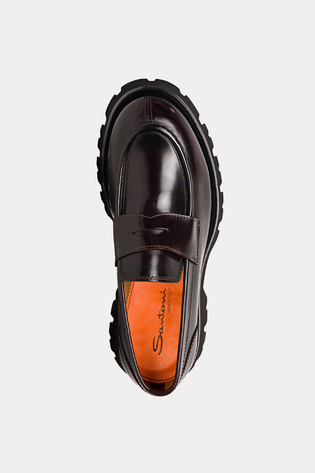 Santoni Deri Loafer Ayakkabı-Libas Trendy Fashion Store