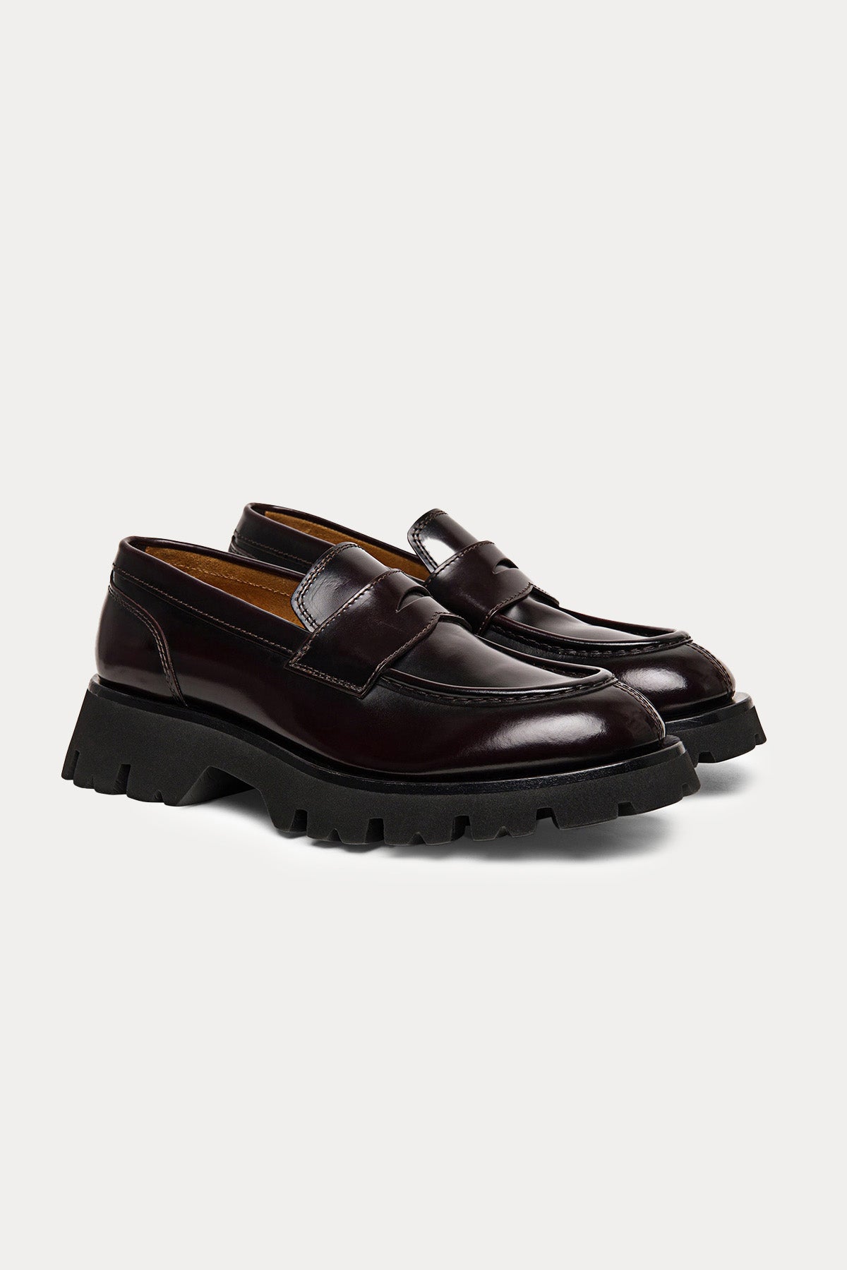 Santoni Deri Loafer Ayakkabı-Libas Trendy Fashion Store