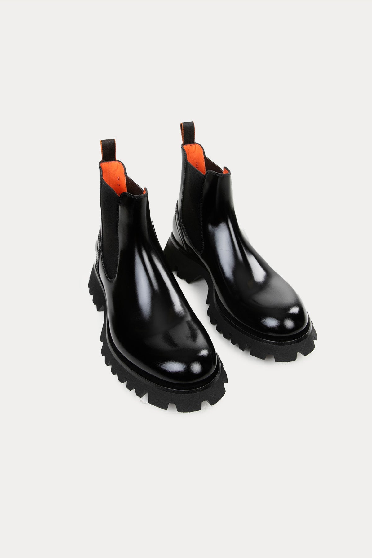 Santoni Lastik Bantlı Deri Bot-Libas Trendy Fashion Store