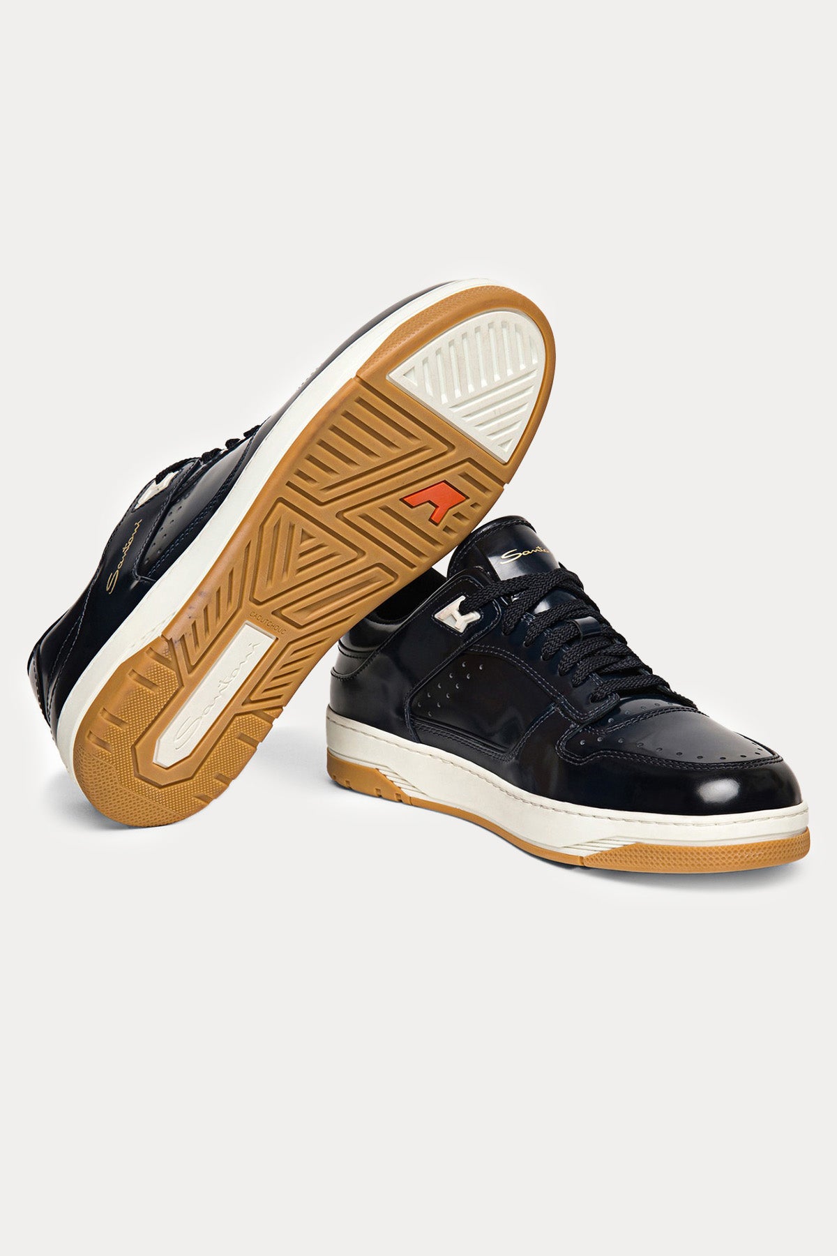 Santoni Deri Sneaker Ayakkabı-Libas Trendy Fashion Store