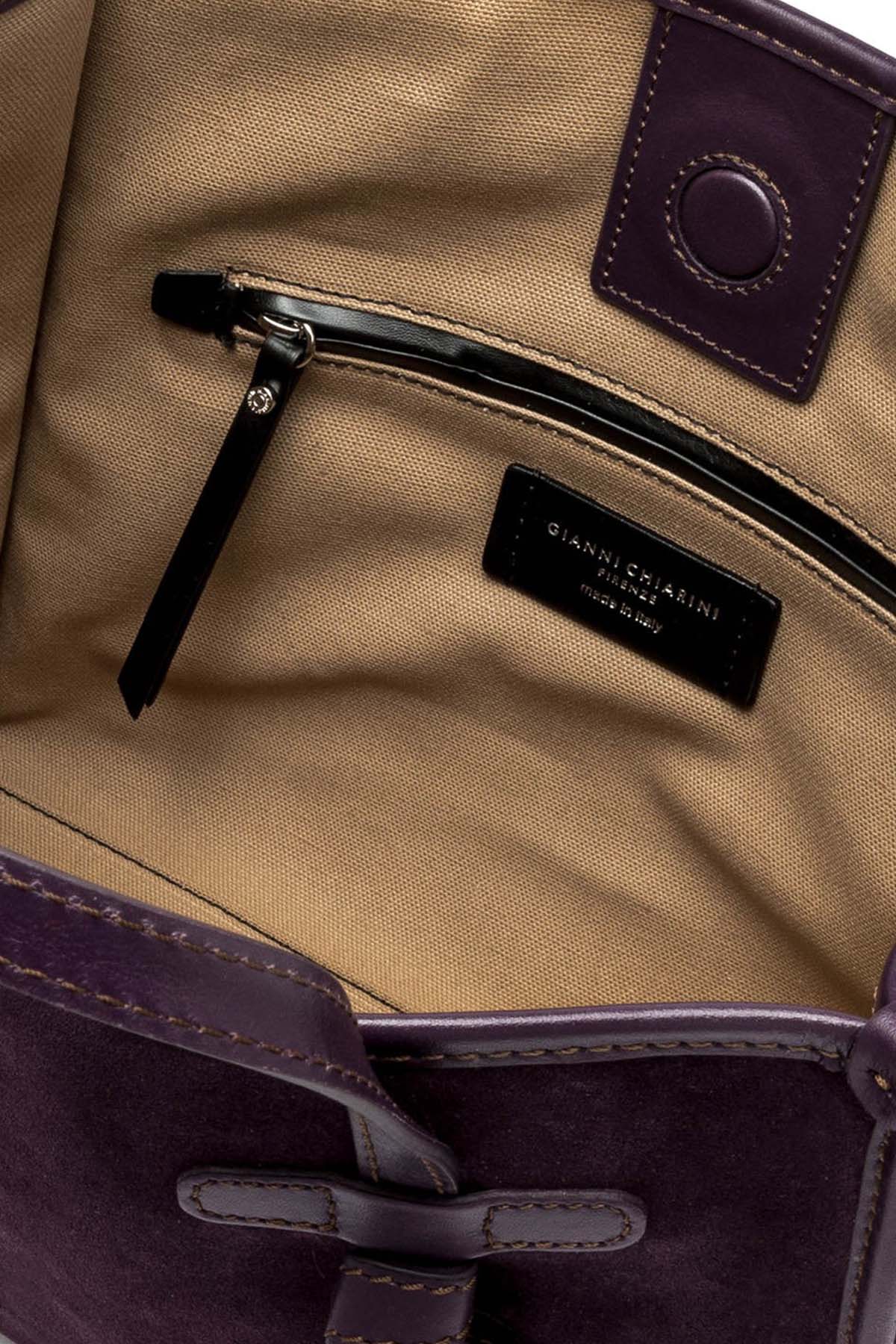 Gianni Chiarini Marcella Süet Shopping Bag Çanta-Libas Trendy Fashion Store