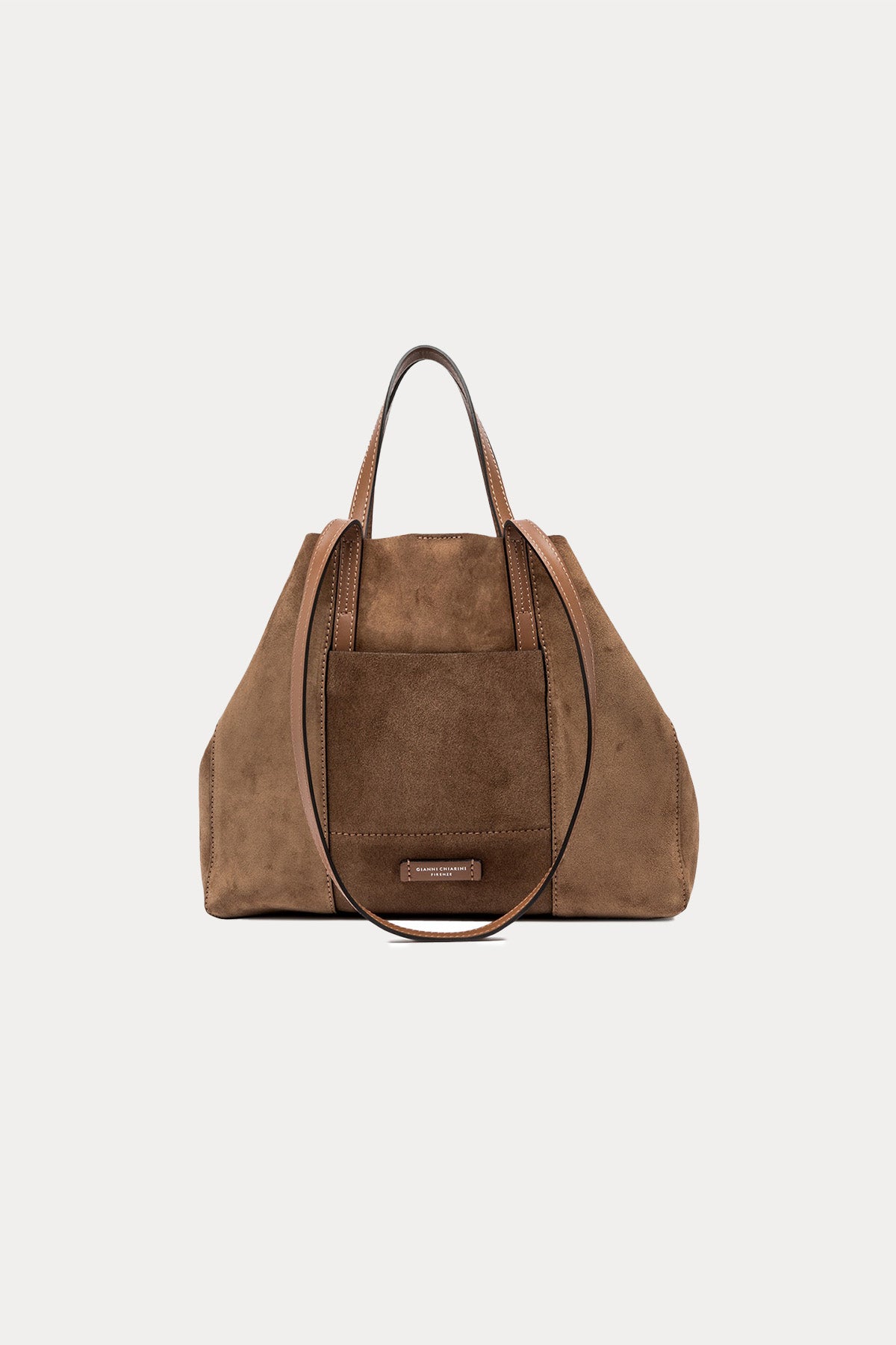 Gianni Chiarini Super Light Süet Shopping Bag Çanta-Libas Trendy Fashion Store
