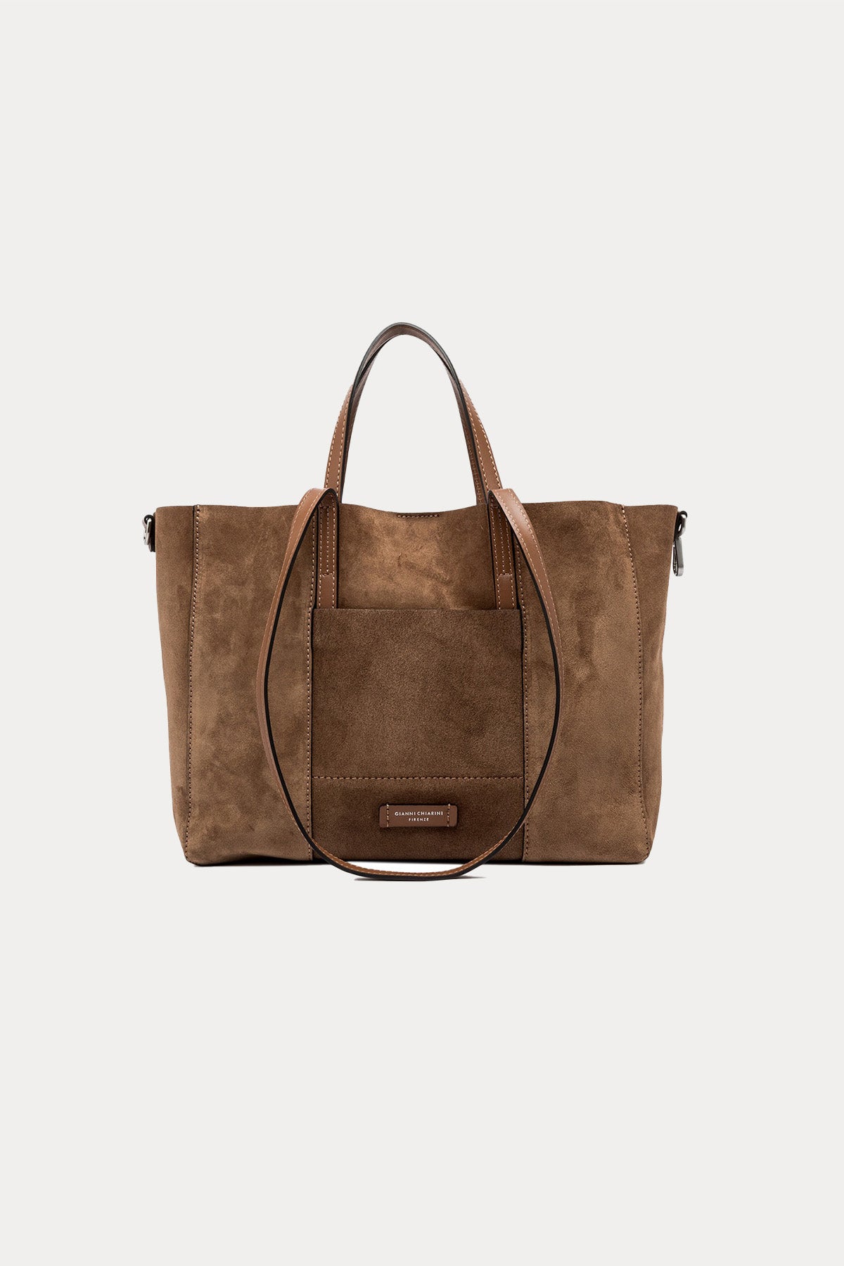 Gianni Chiarini Super Light Süet Shopping Bag Çanta-Libas Trendy Fashion Store