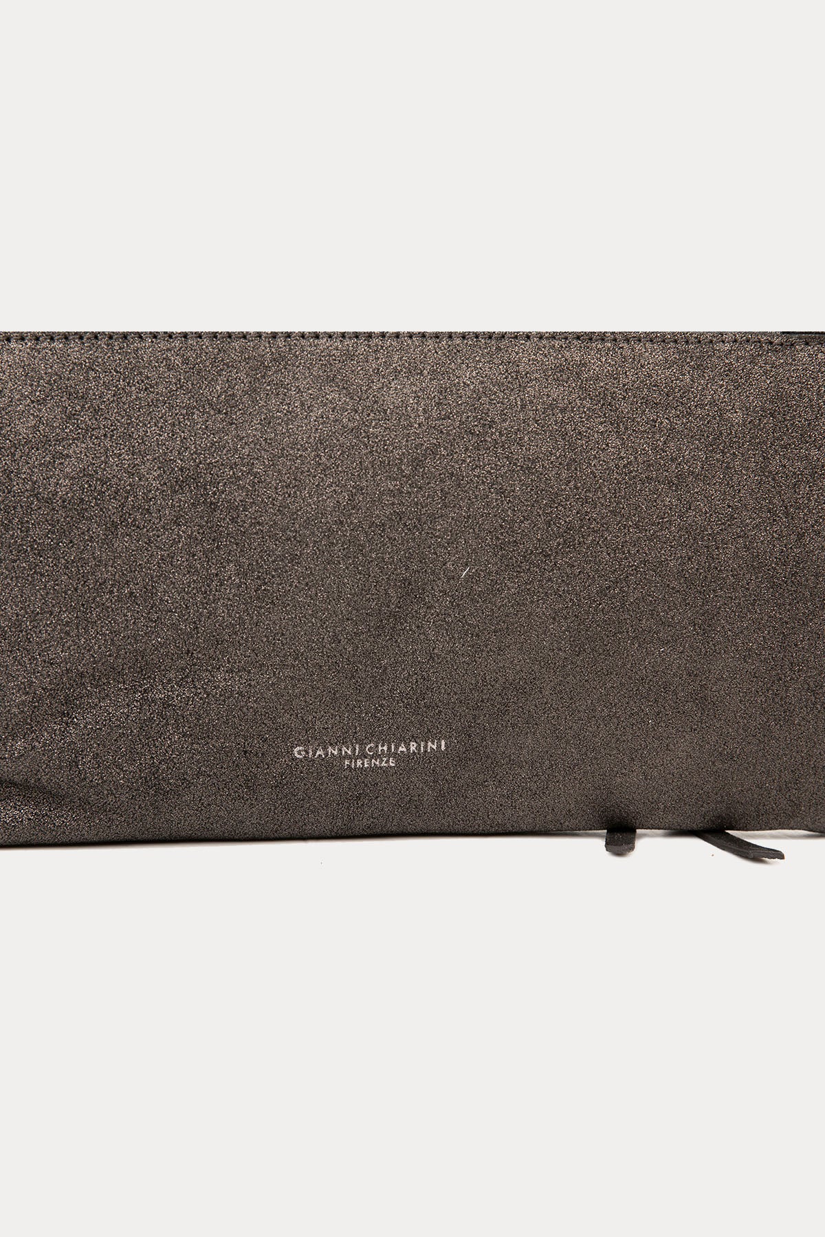 Gianni Chiarini Cherry Parlak Simli Deri Clutch Çanta-Libas Trendy Fashion Store