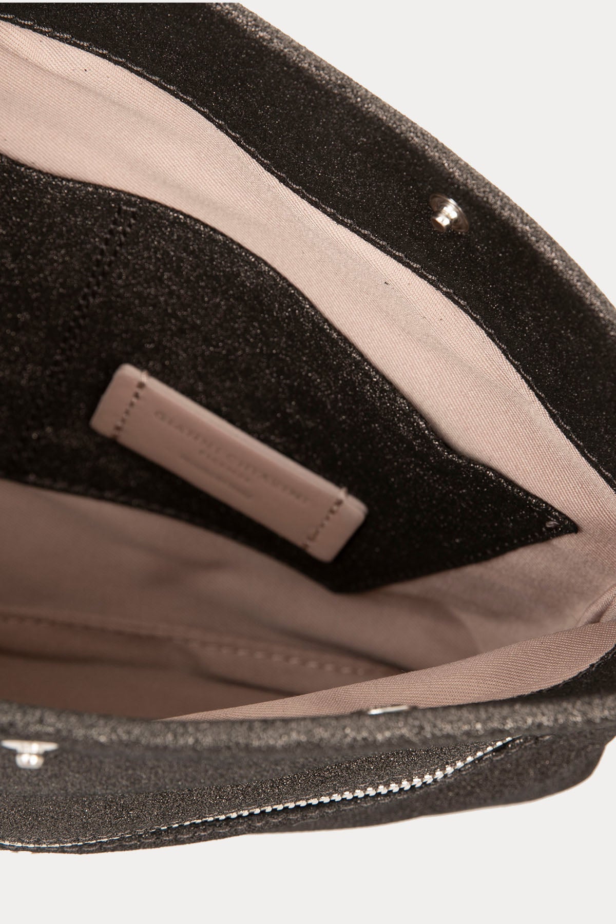 Gianni Chiarini Cherry Parlak Simli Deri Clutch Çanta-Libas Trendy Fashion Store