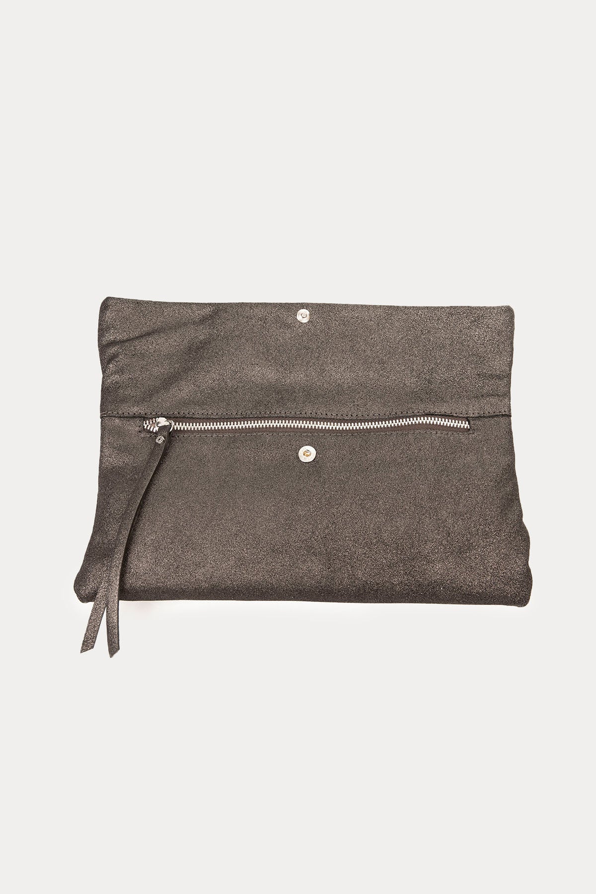 Gianni Chiarini Cherry Parlak Simli Deri Clutch Çanta-Libas Trendy Fashion Store