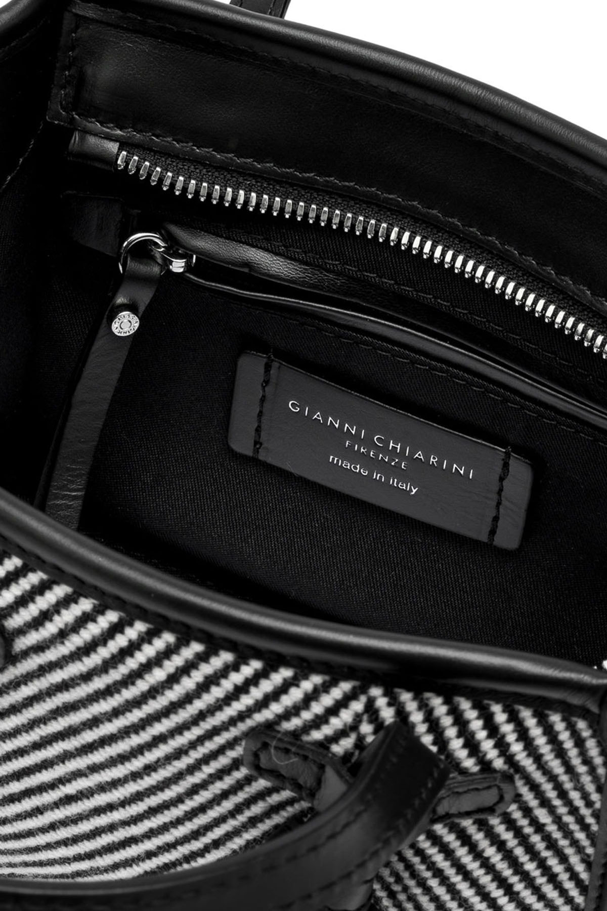 Gianni Chiarini Miss Marcella Tiftikli Kanvas Kumaş Small Çanta-Libas Trendy Fashion Store