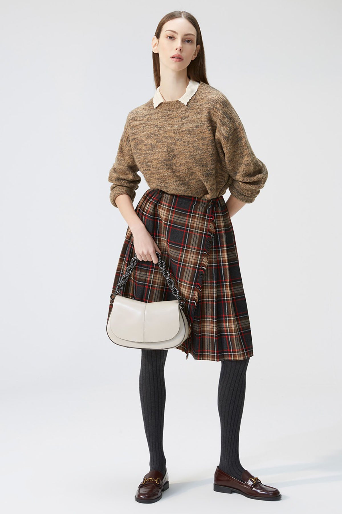 Gianni Chiarini Helena Zincir Askılı Deri Omuz Çantası-Libas Trendy Fashion Store