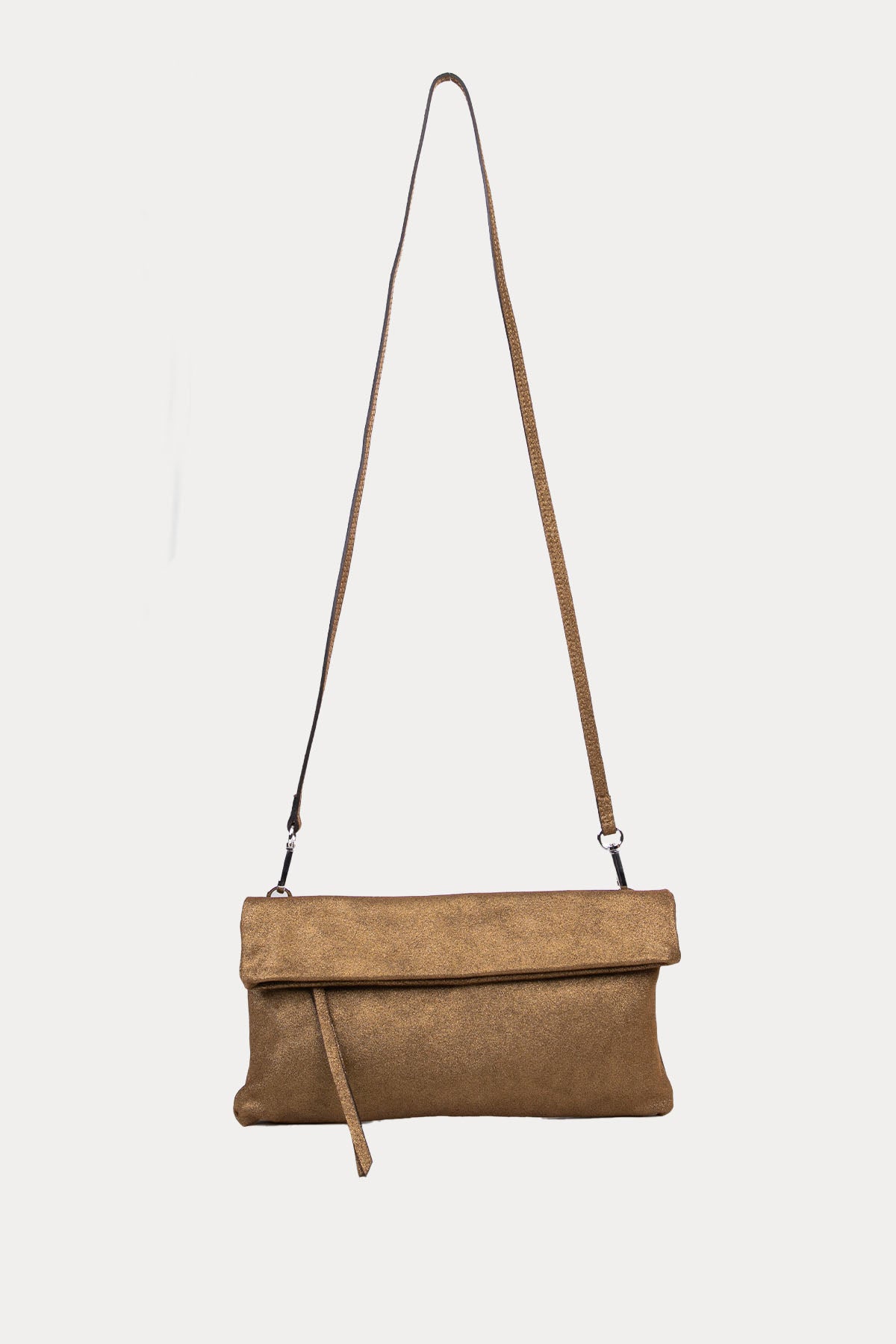 Gianni Chiarini Cherry Parlak Simli Deri Clutch Çanta-Libas Trendy Fashion Store