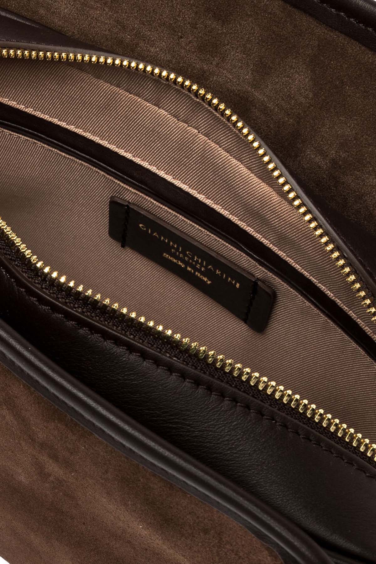 Gianni Chiarini Caterina Süet Çanta-Libas Trendy Fashion Store