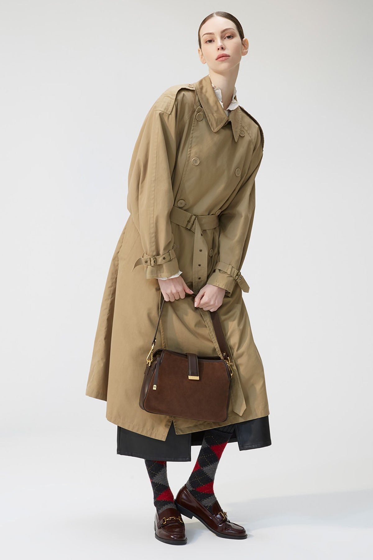 Gianni Chiarini Caterina Süet Çanta-Libas Trendy Fashion Store