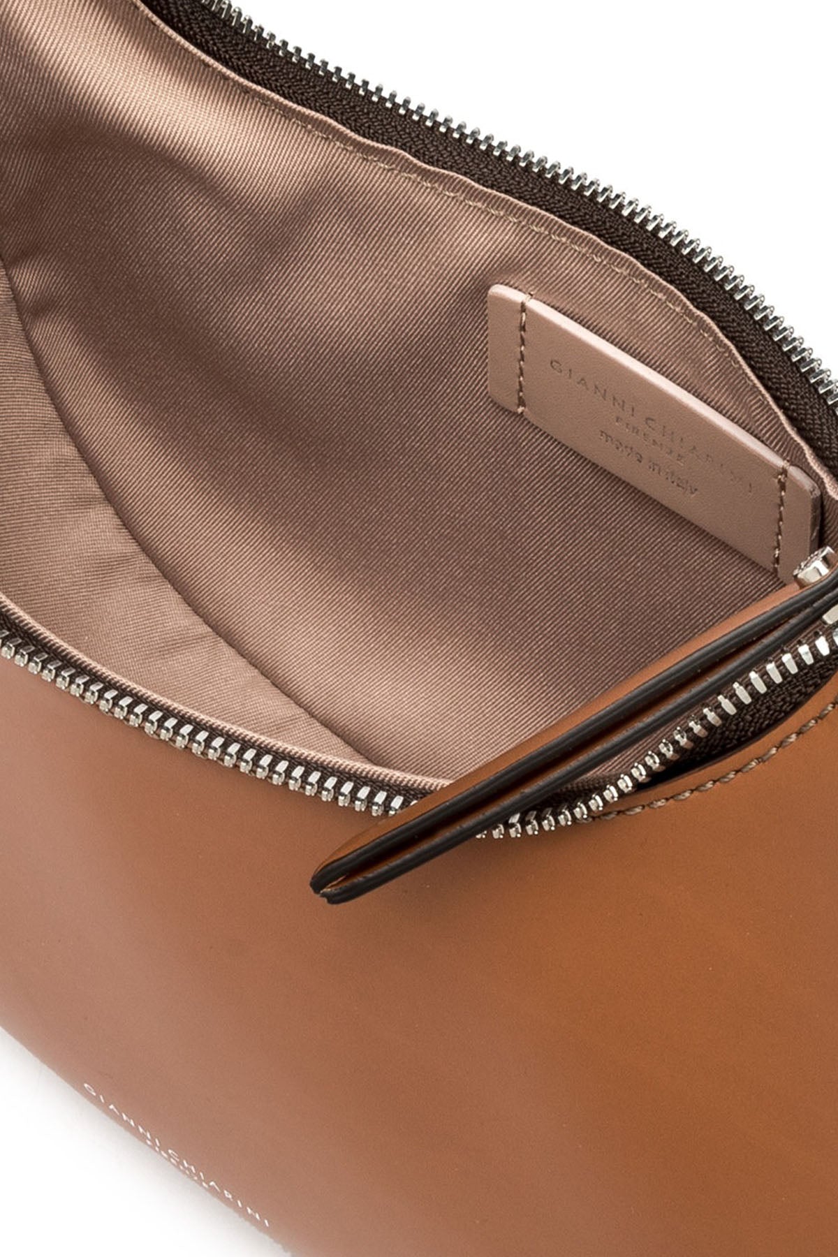 Gianni Chiarini Bianca Deri Omuz Çantası-Libas Trendy Fashion Store