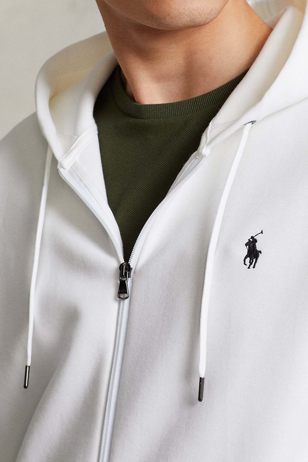 Polo Ralph Lauren Fermuarlı Kapüşonlu Sweatshirt Ceket-Libas Trendy Fashion Store