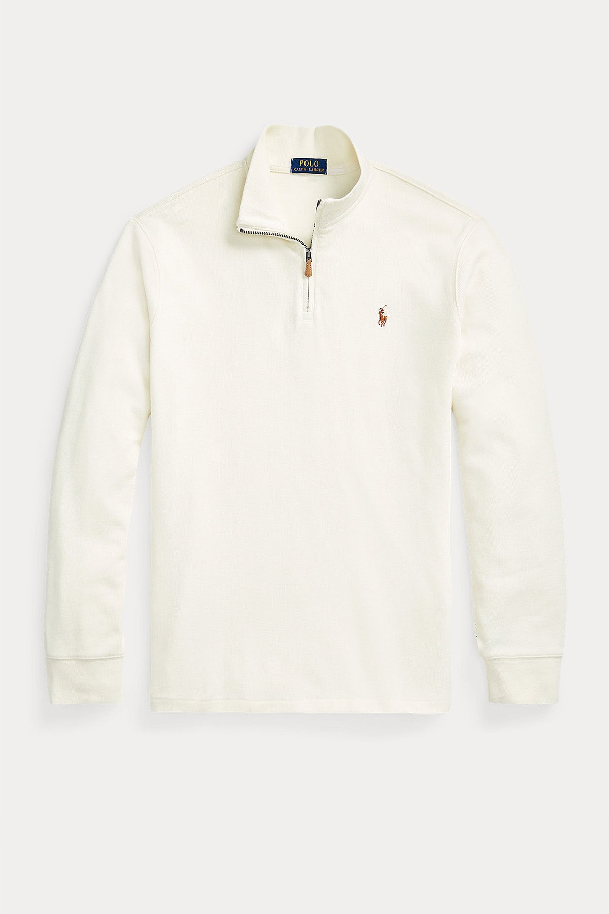 Polo Ralph Lauren Estate Rib Dik Yaka Yarım Fermuarlı Sweatshirt-Libas Trendy Fashion Store