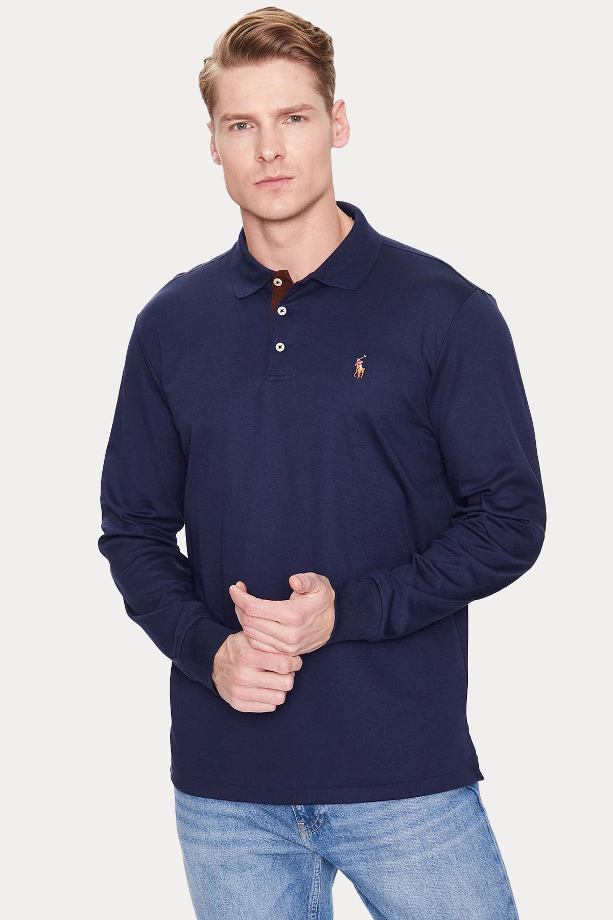 Polo Ralph Lauren Custom Slim Fit Polo Yaka T-shirt-Libas Trendy Fashion Store