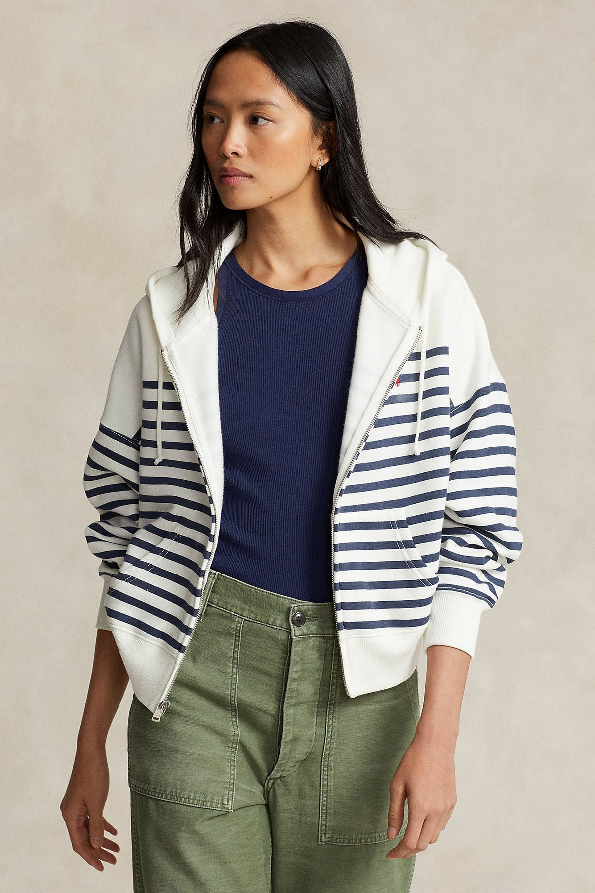 Polo Ralph Lauren Kapüşonlu Sweatshirt Ceket-Libas Trendy Fashion Store