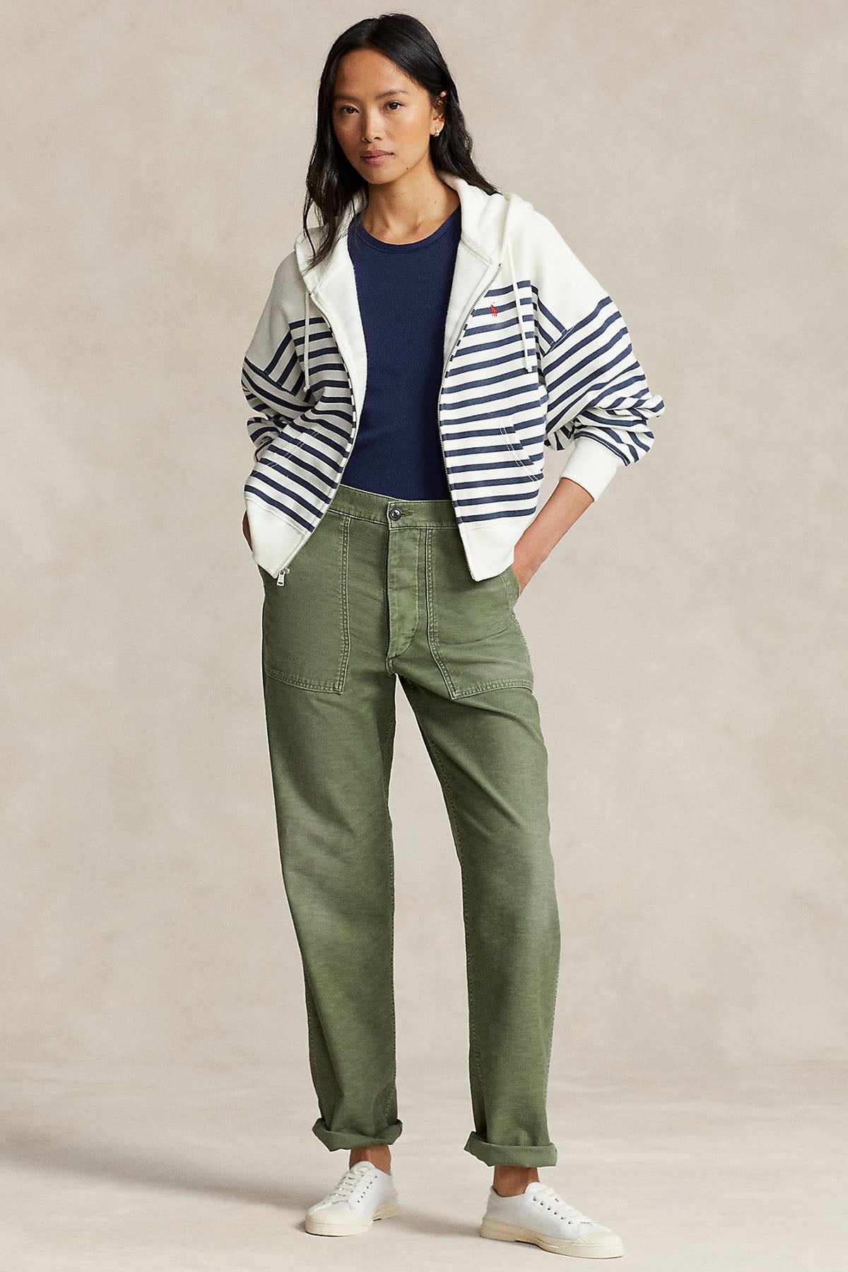 Polo Ralph Lauren Kapüşonlu Sweatshirt Ceket-Libas Trendy Fashion Store