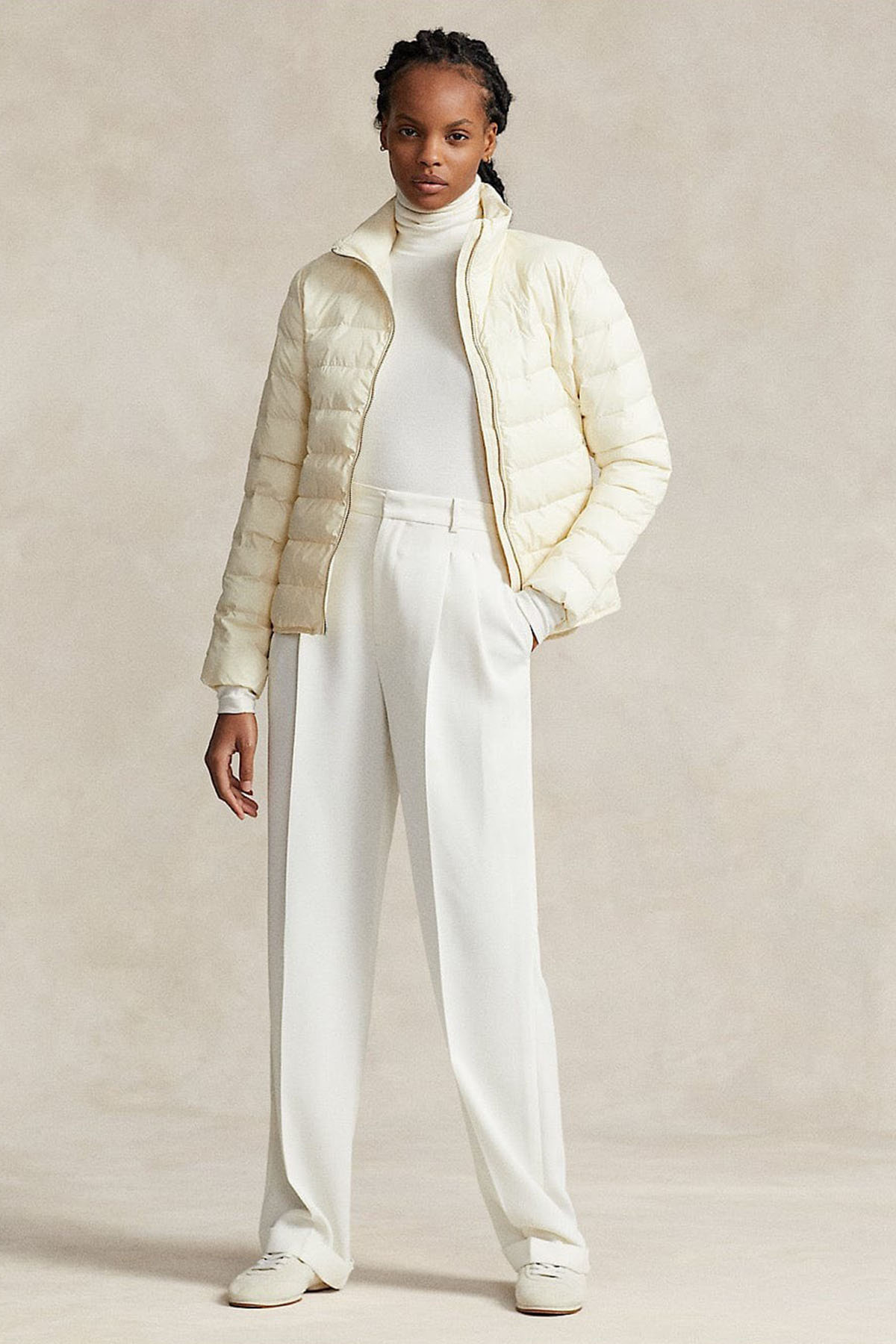 Polo Ralph Lauren Slim Fit İnce Puffer Mont-Libas Trendy Fashion Store