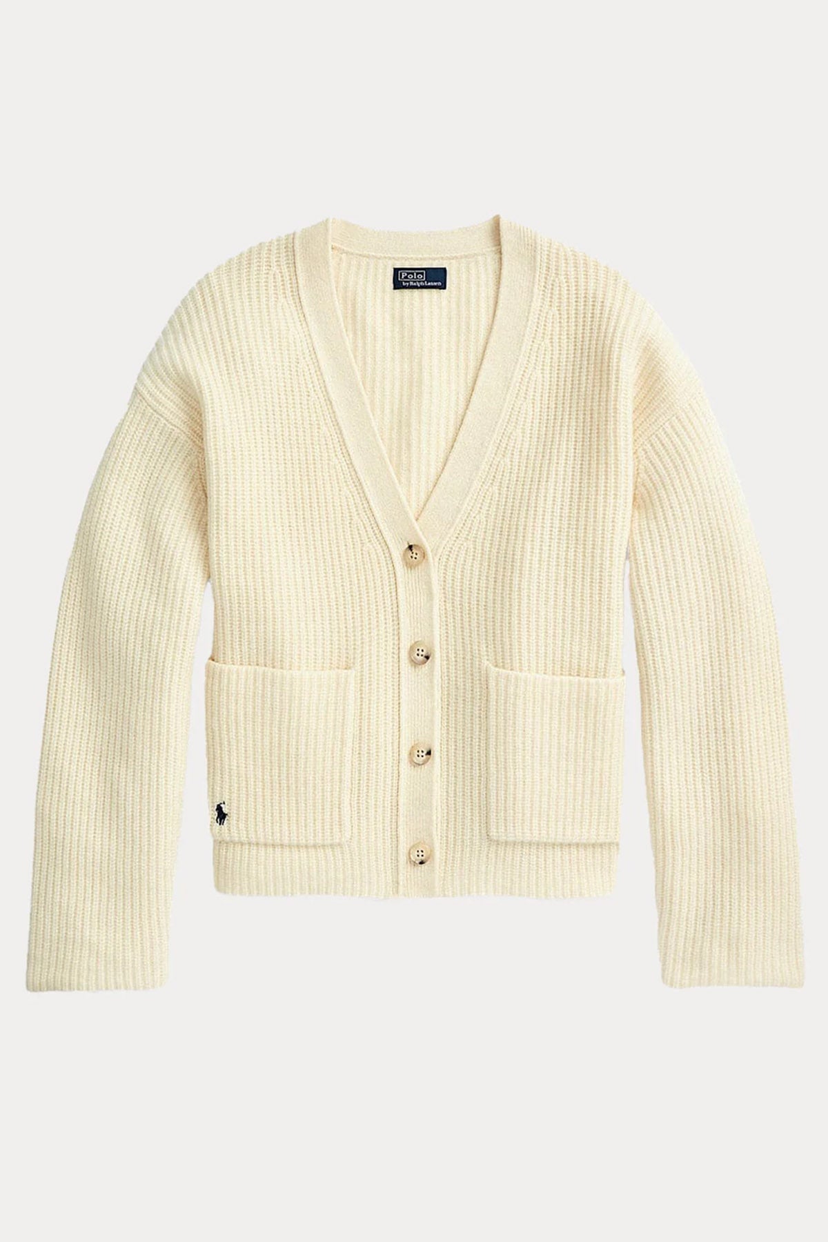 Polo Ralph Lauren V Yaka Kaşmirli Örgü Yün Triko Ceket-Libas Trendy Fashion Store