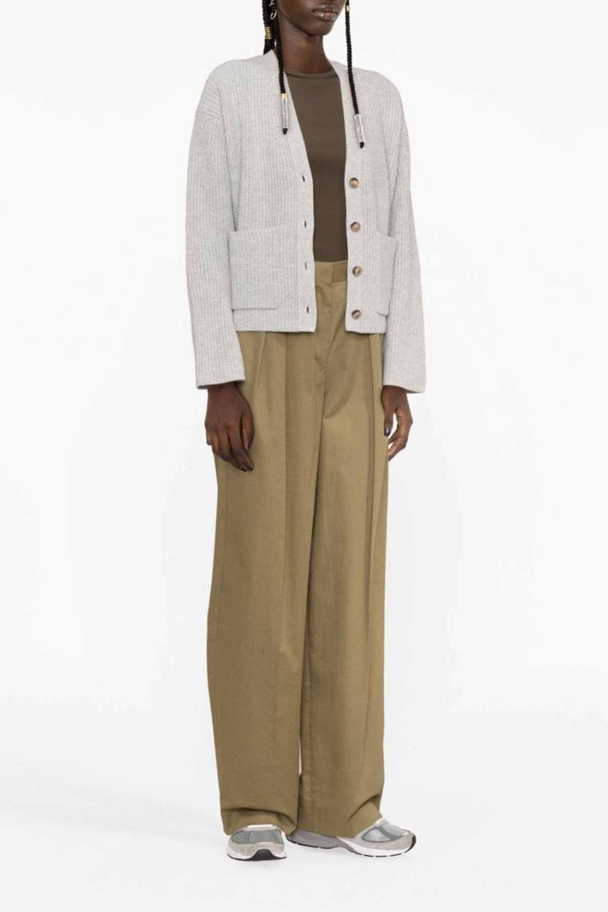 Polo Ralph Lauren V Yaka Kaşmirli Örgü Yün Triko Ceket-Libas Trendy Fashion Store