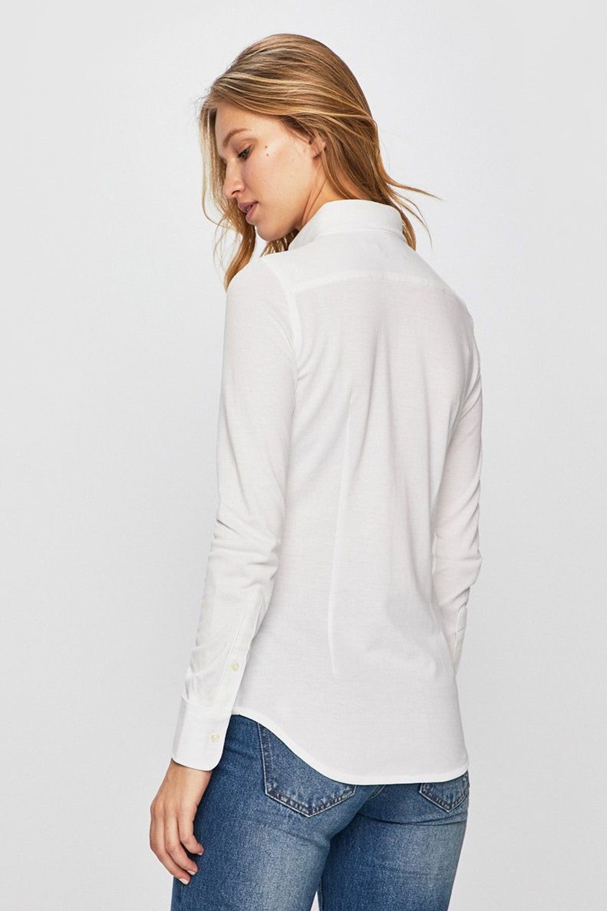 Polo Ralph Lauren Custom Fit Knit Oxford Gömlek-Libas Trendy Fashion Store